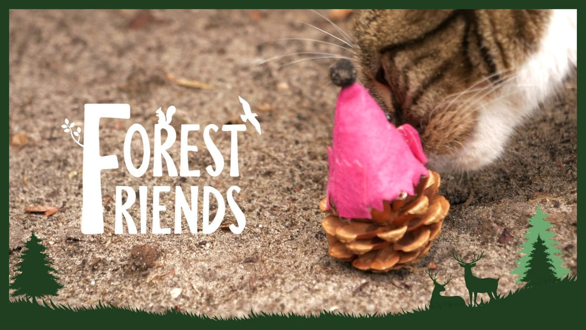 Forest Friends Mouse Roze