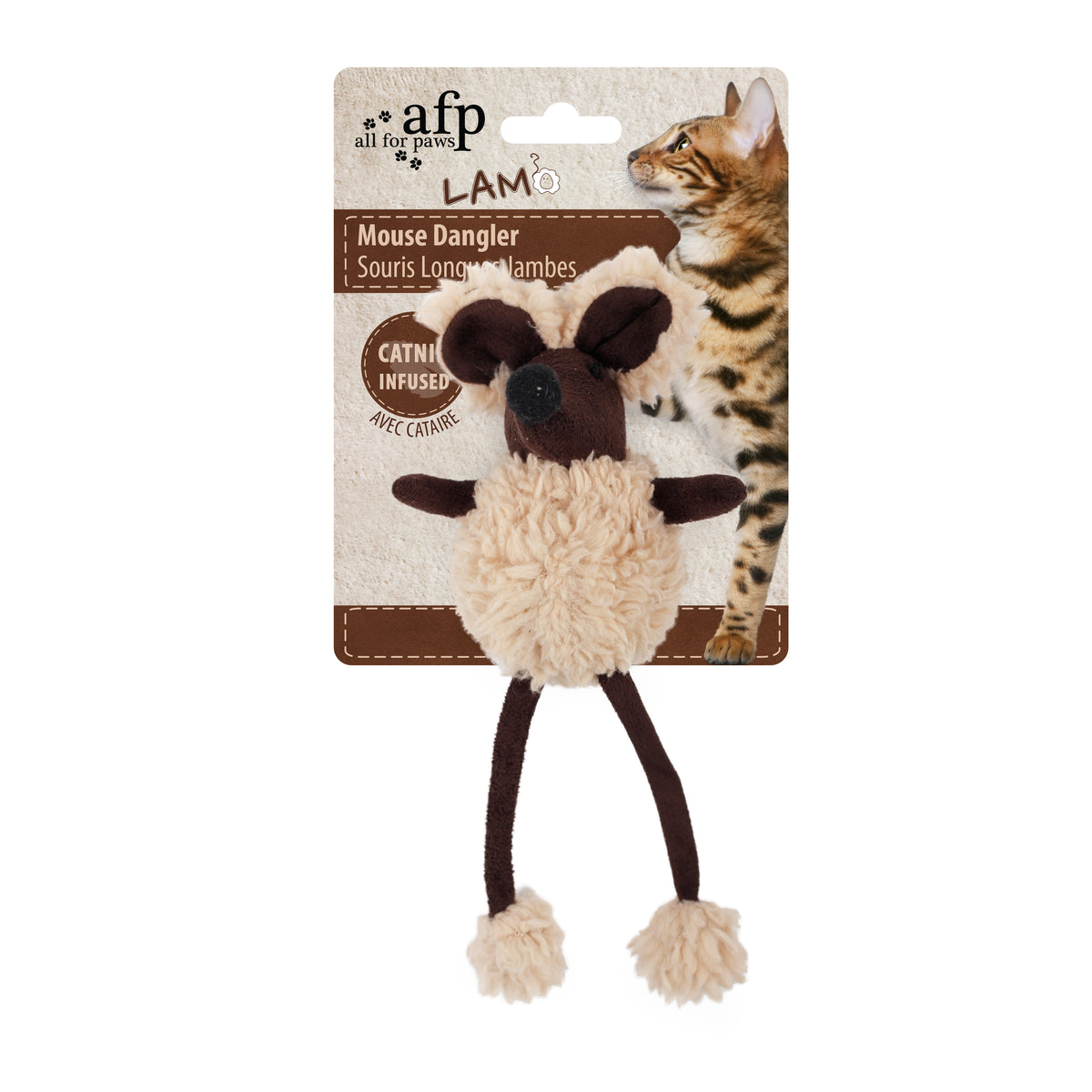 AFP Lambswool - Mouse Dangler