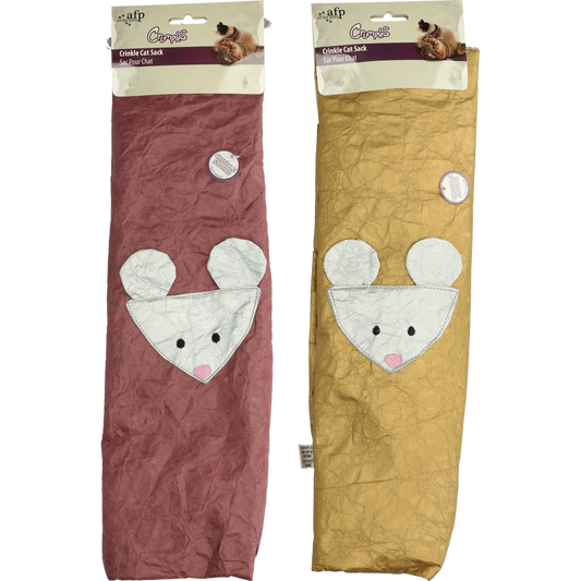 AFP Crumples - Crinkle Cat Sack Paars