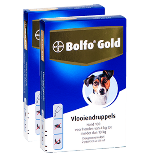 Bolfo Gold Hond 40 mg (2 st.)