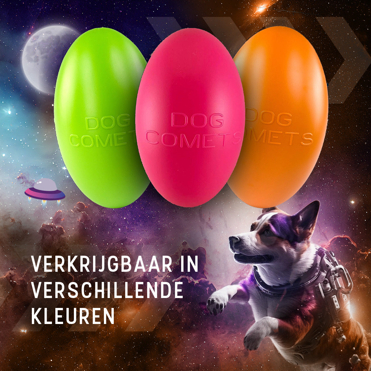 Dog Comets Pan-Stars Oranje L