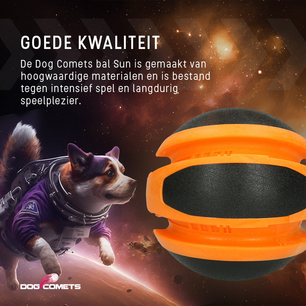 Dog Comets Planets Oranje