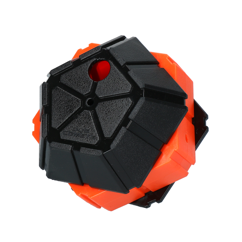 Dog Comets Treat Puzzle Oranje