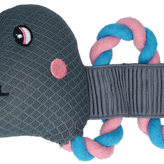CoolPets Pull Me! Crocky Rope Flower