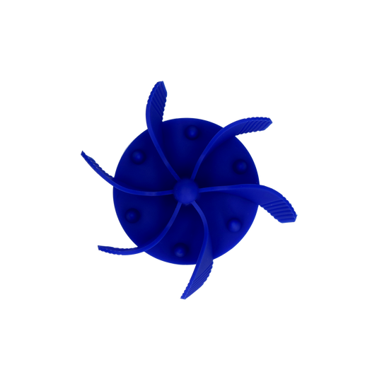 Eat Slow Live Longer Gobble Stopper Blauw S