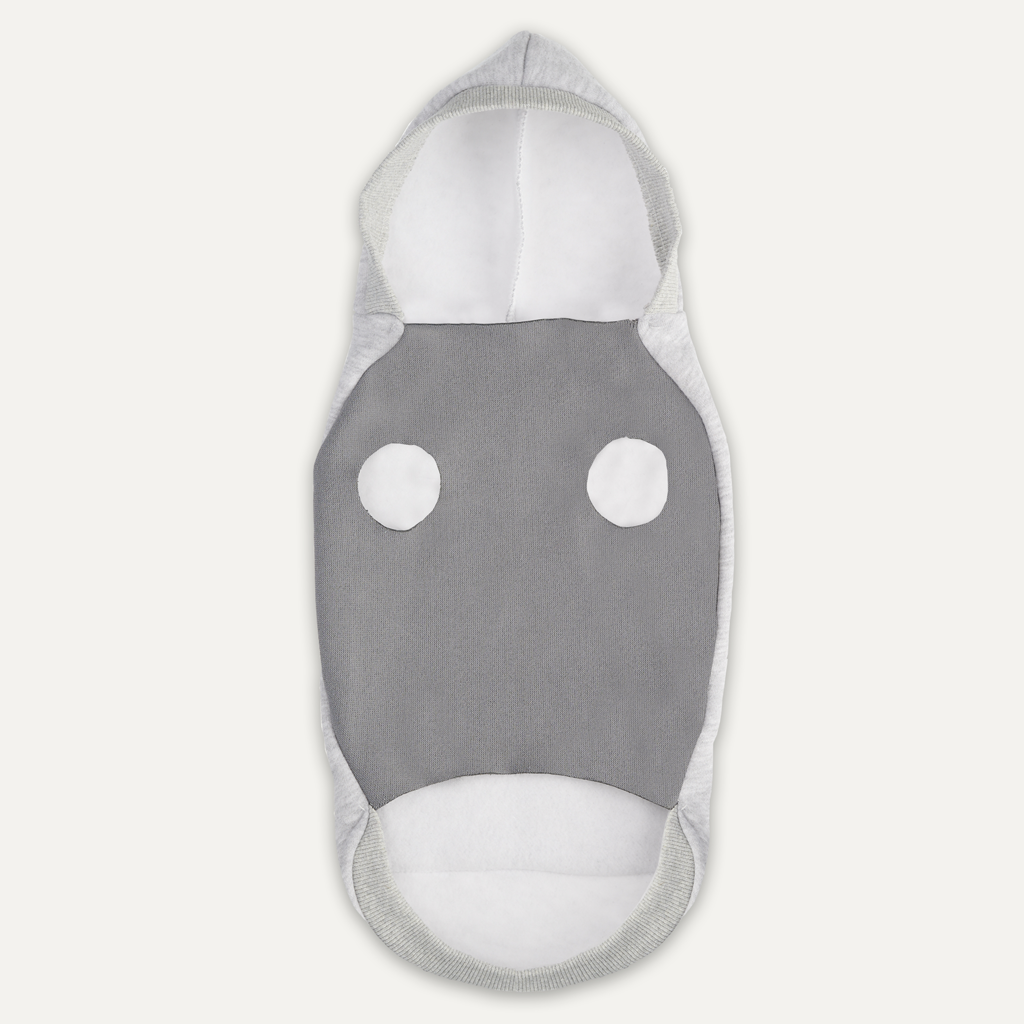 Goo-eez Kangaroo Fleece Hoodie S Grijs