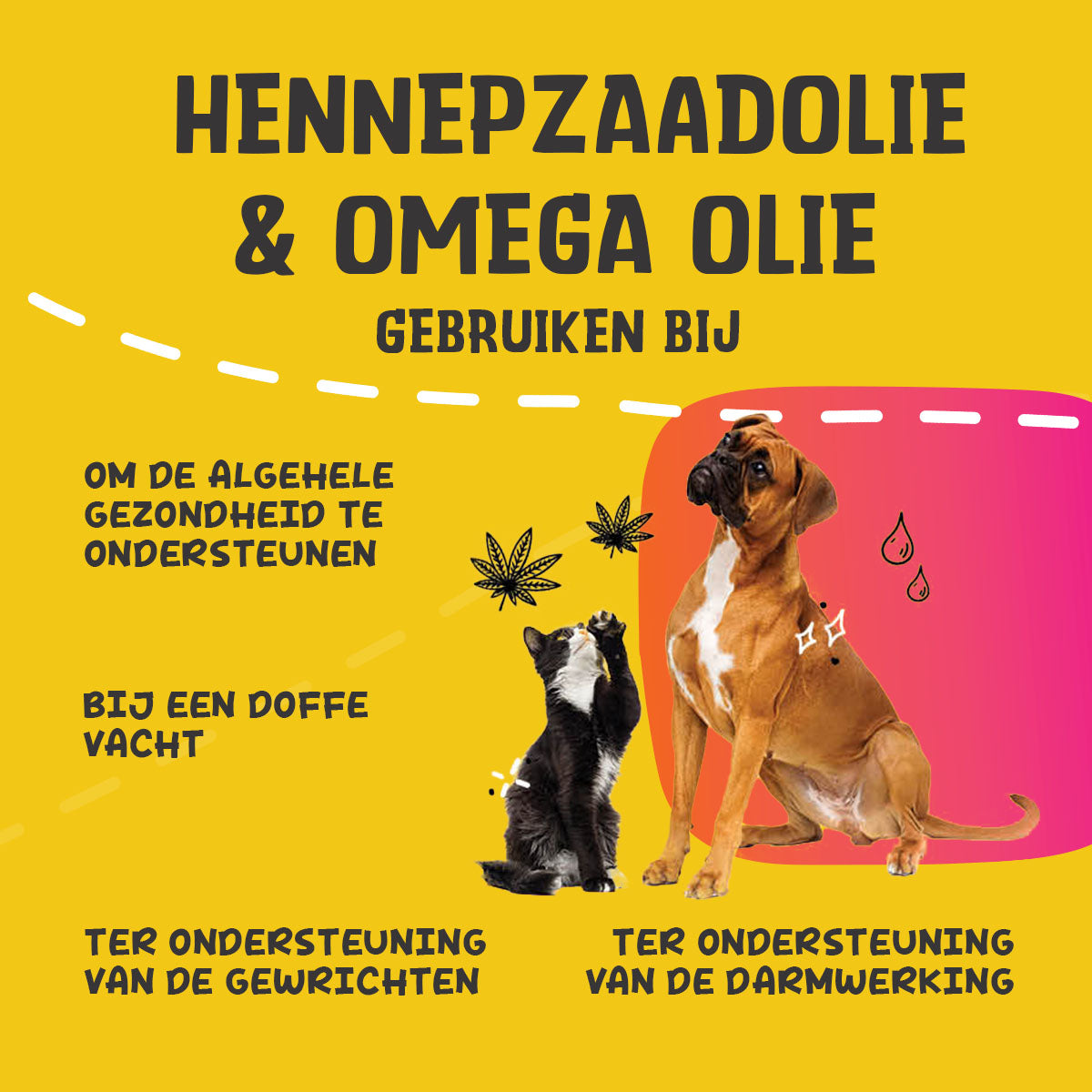 Excellent Pets HempOne + Omega Oil 250 ml