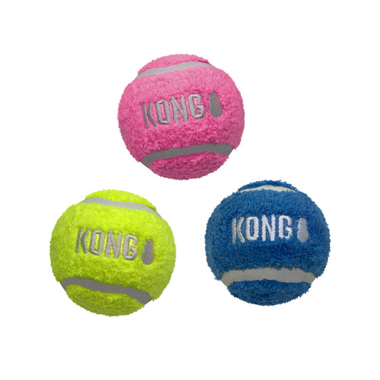 KONG Sport Softies Ball Assorted S (3-pack)