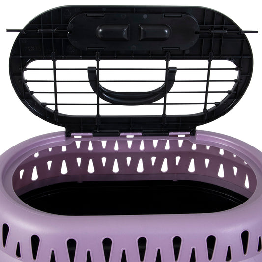 Petmate Top Load Cat Kennel Paars