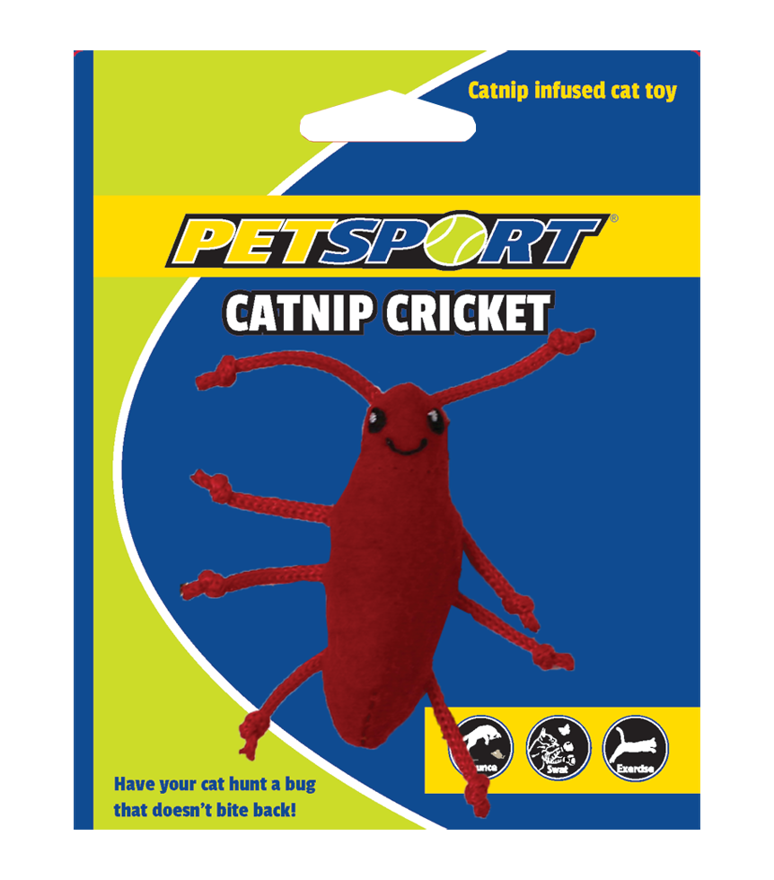 Petsport Catnip Cricket Rood
