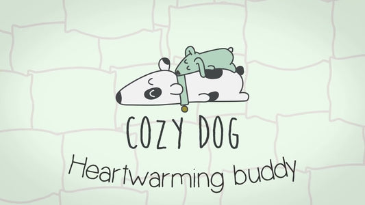 Cozy Dog Bunny Grijs