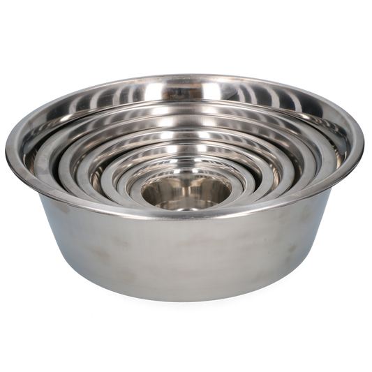 Voer- & Drinkbak RVS Ø 34 cm