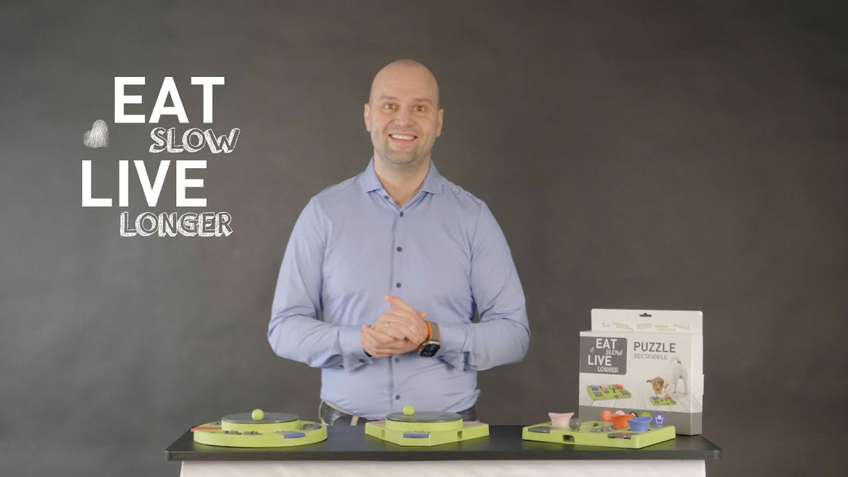 Eat Slow Live Longer Puzzle Circle