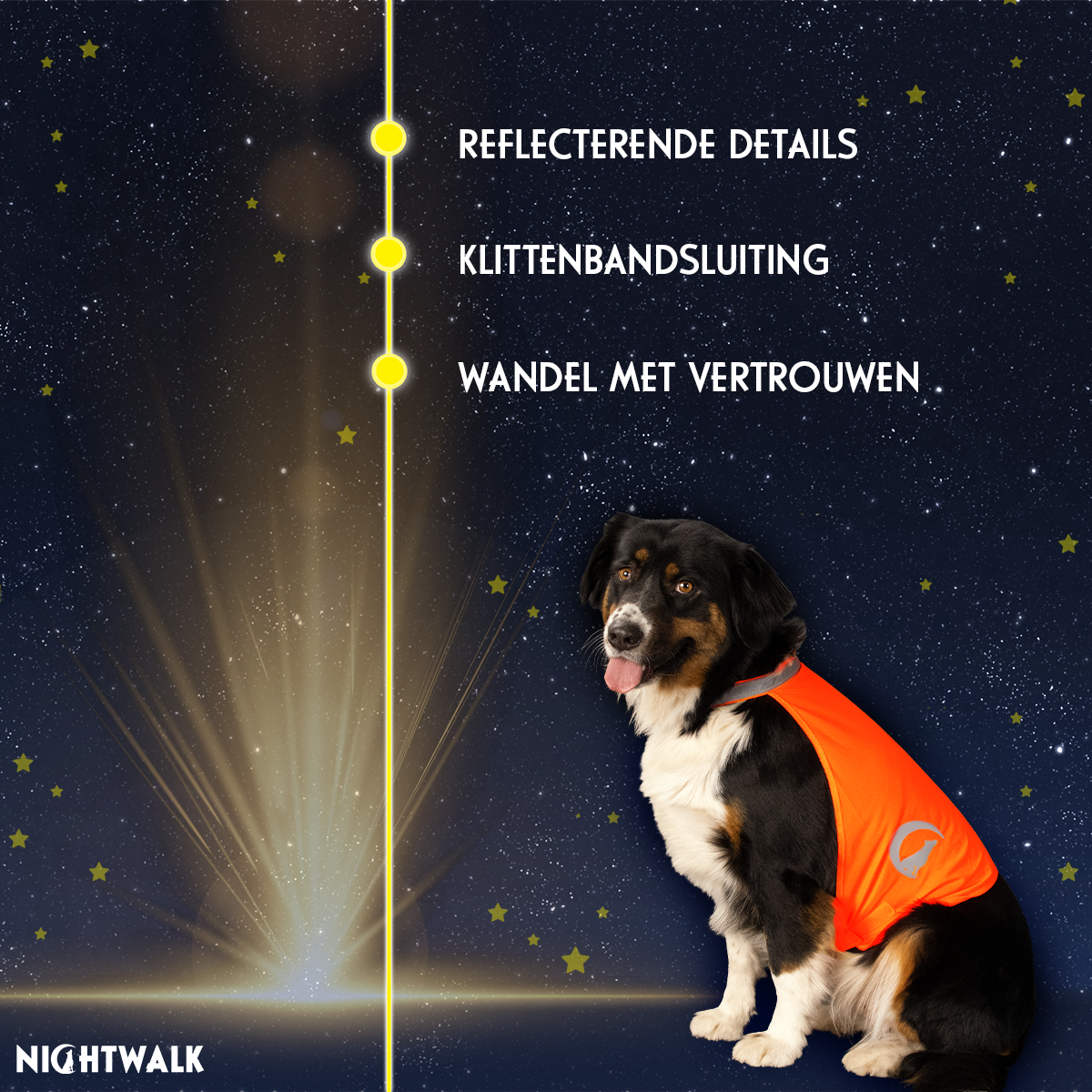 Nightwalk Safety Vest Oranje M