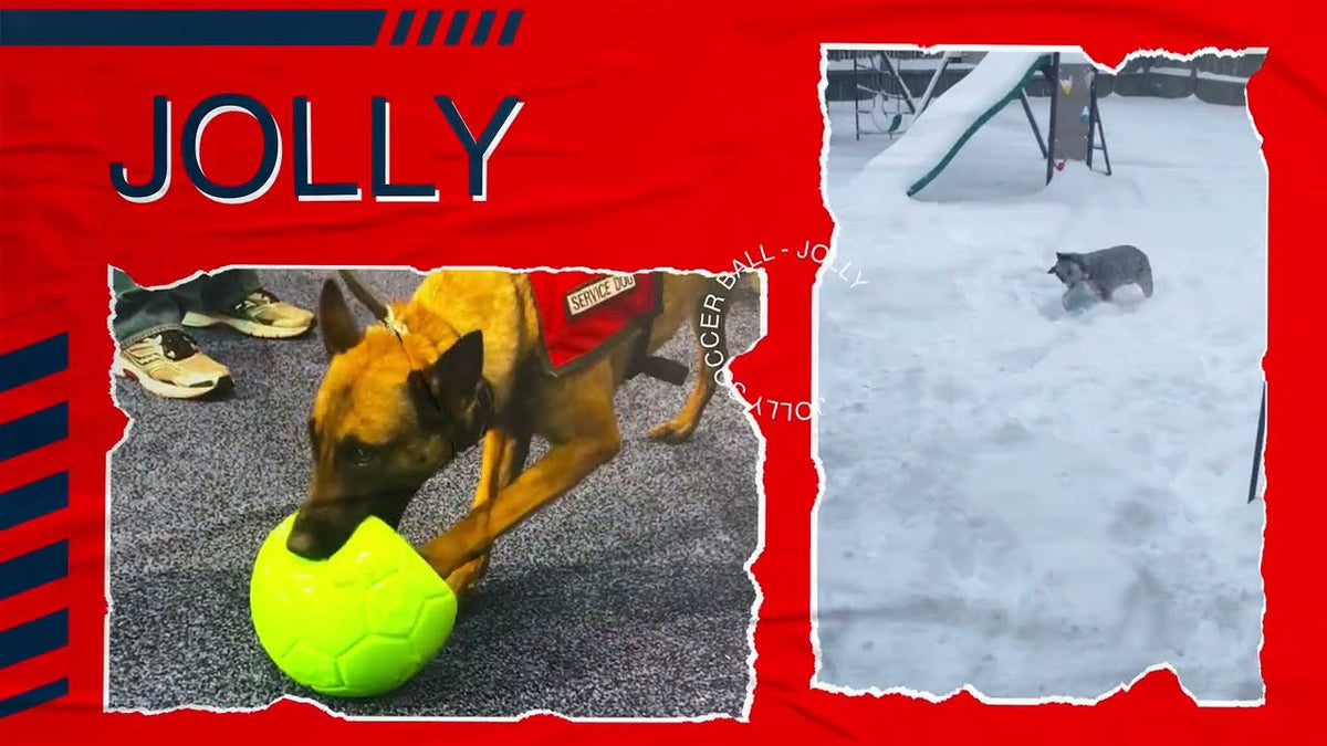Jolly Soccer Ball Rood S (15 cm)