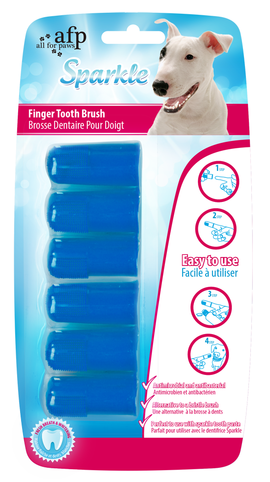 AFP Sparkle - Finger Brush 6-Pack