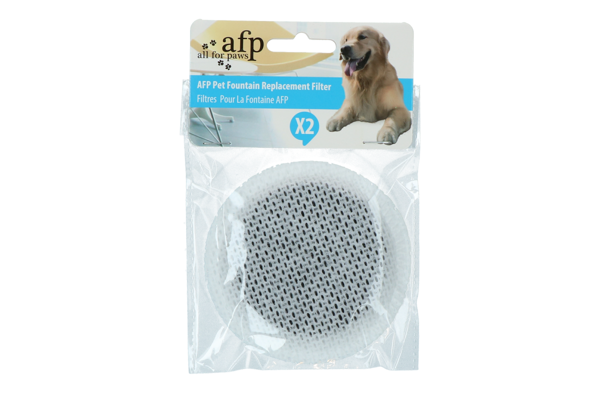 AFP Lifestyle 4 Pets - Pet Fountain Replacement Filter (2-Pack)