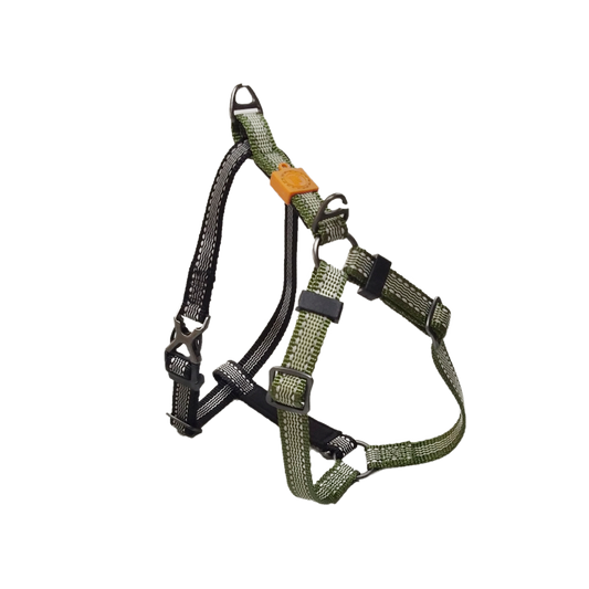 AFP Off Street - Dog Non-Pull Harness Olijfgroen L
