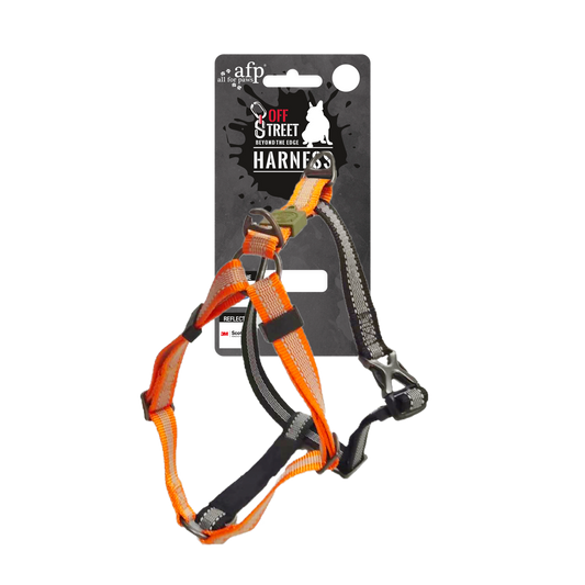 AFP Off Street - Dog Non-Pull Harness Mandarijn XL