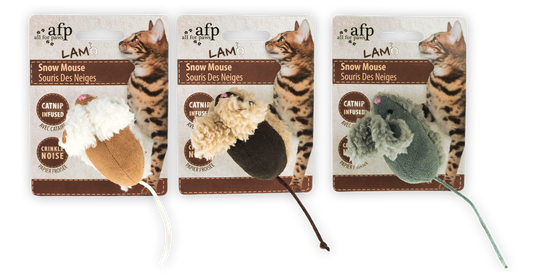 AFP Lambswool - Snow Mouse