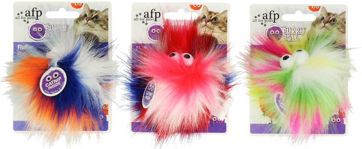 AFP Furry Ball - Fluffy Ball Oranje