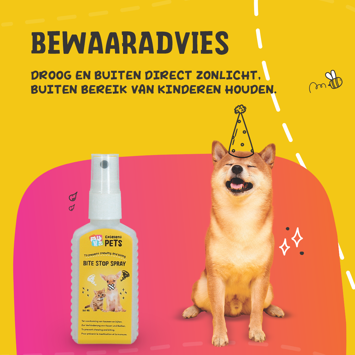 Excellent Pets Bite Stop Spray 50 ml