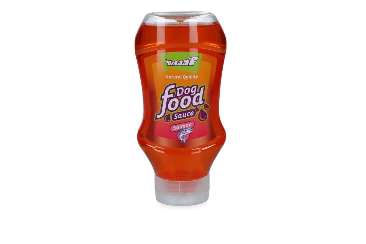 Braaaf Dog Food Sauce Zalmolie