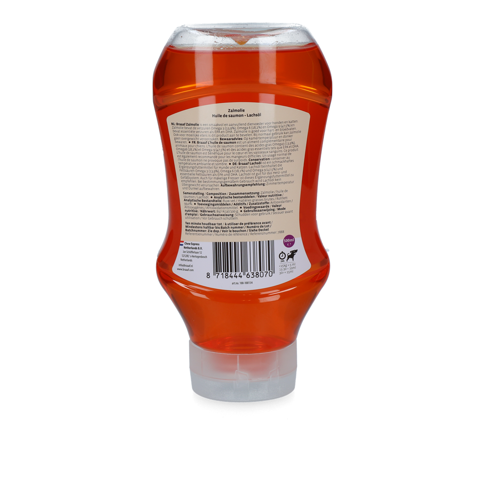 Braaaf Dog Food Sauce Zalmolie