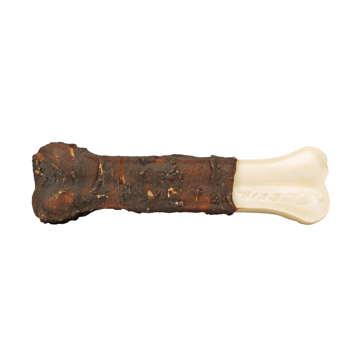 Braaaf Rawhide Pressed Bone Eend - 20 cm