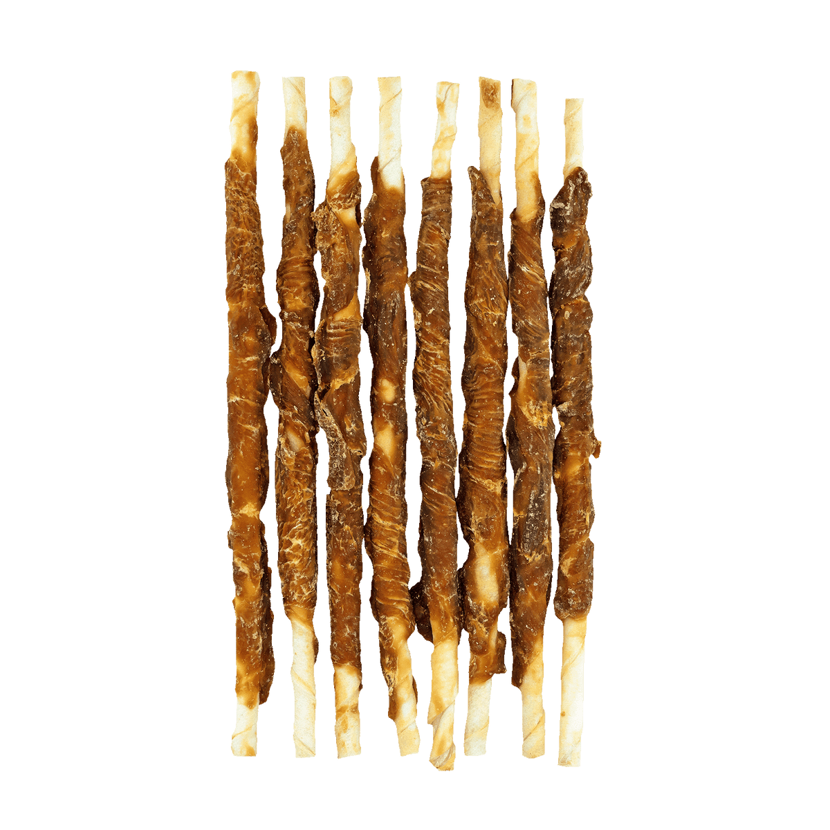 Braaaf Rawhide Twister Kip (8 st.) - 25 cm