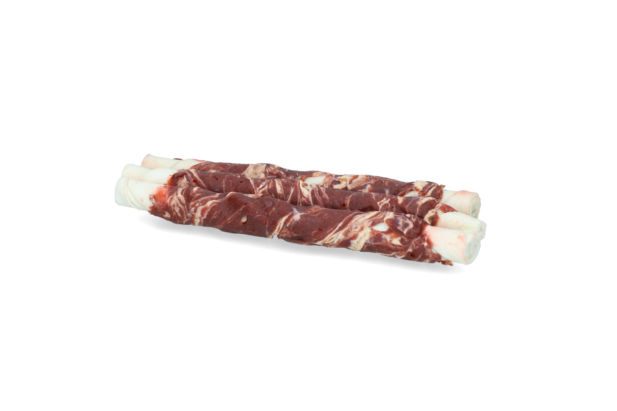 Braaaf Rawhide Twister Lam & Vis (3 st.) - 21 cm