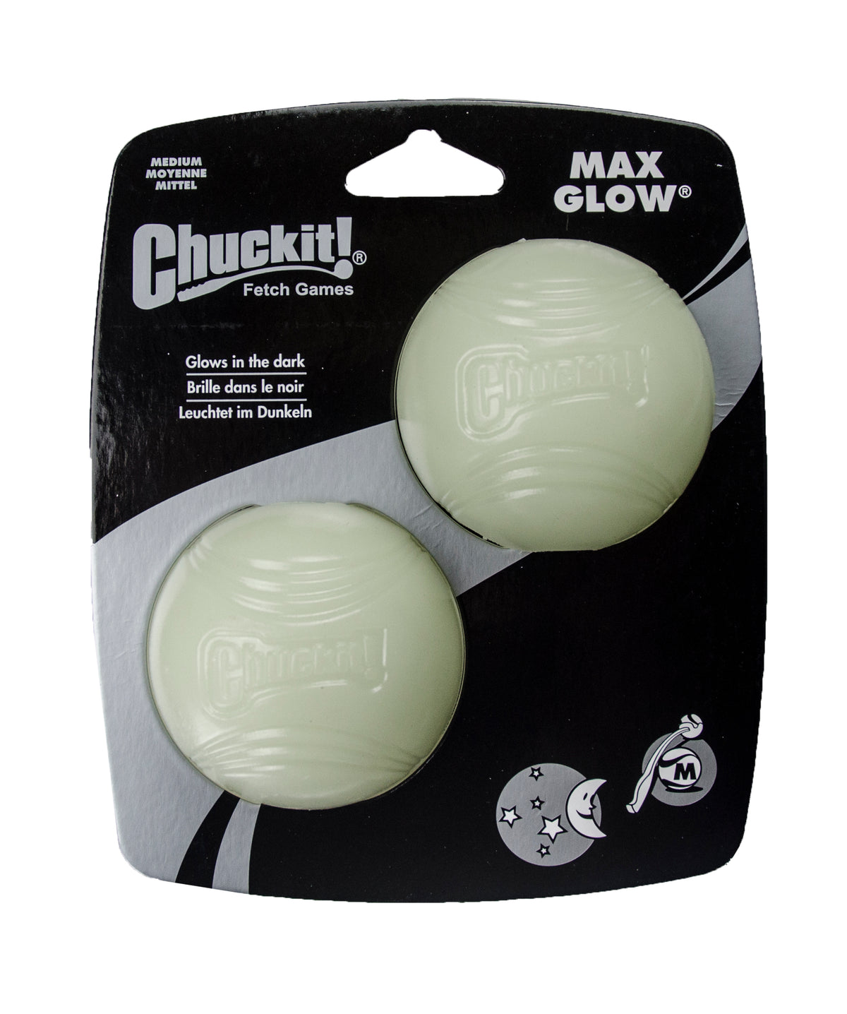 Chuckit! Max Glow M (2-pack)