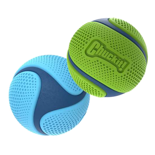 Chuckit! Sniff Fetch Ball Bacon & Peanut Butter M 2-pack