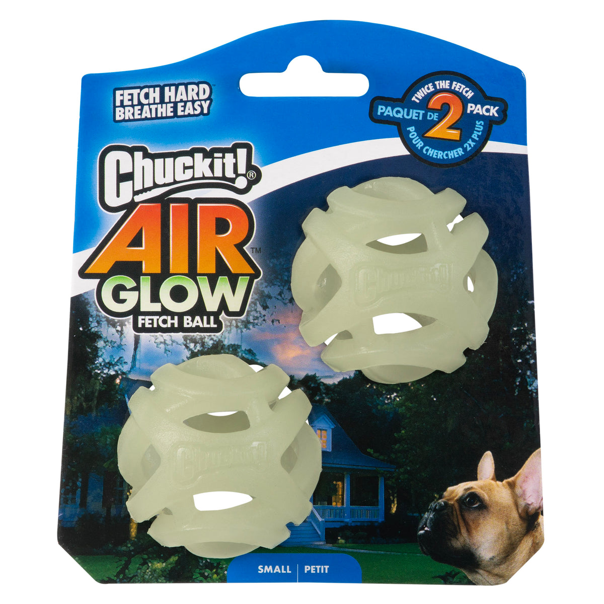 Chuckit! Air Glow Fetch Ball S (2-pack)