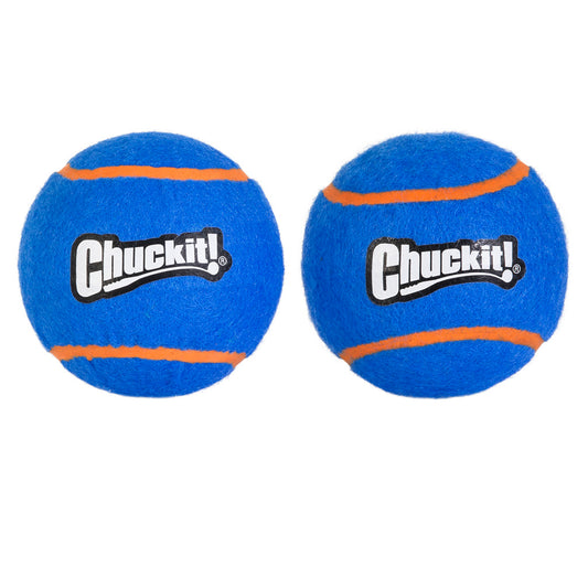 Chuckit! Squeaker Tennis Balls XL (2-pack)