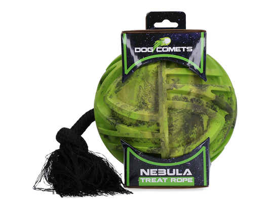 Dog Comets Nebula Treat Rope Groen
