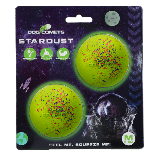 Dog Comets Stardust Groen M (2-Pack)