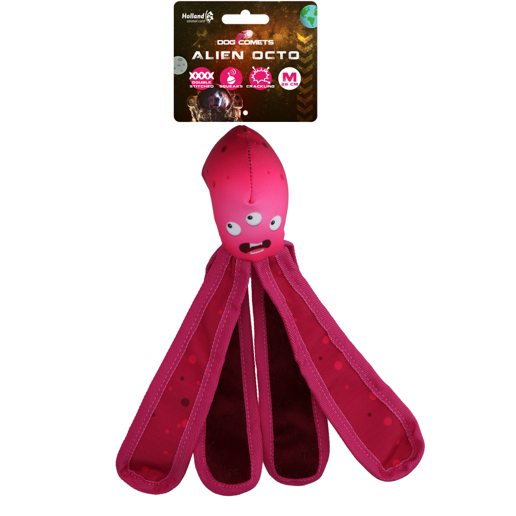 Dog Comets Alien Octo M Roze