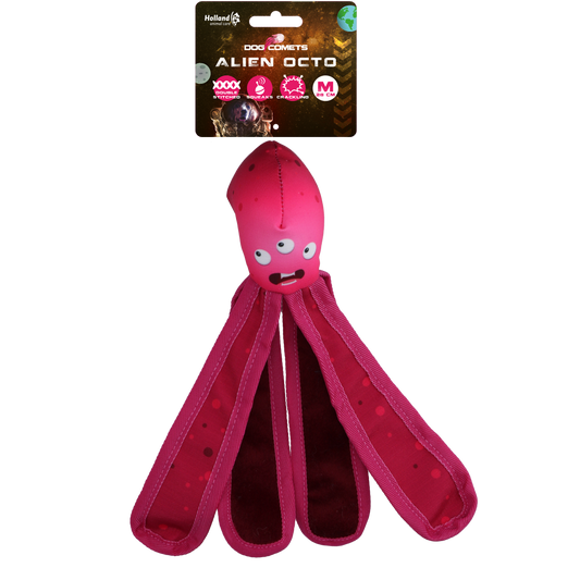 Dog Comets Alien Octo M Roze