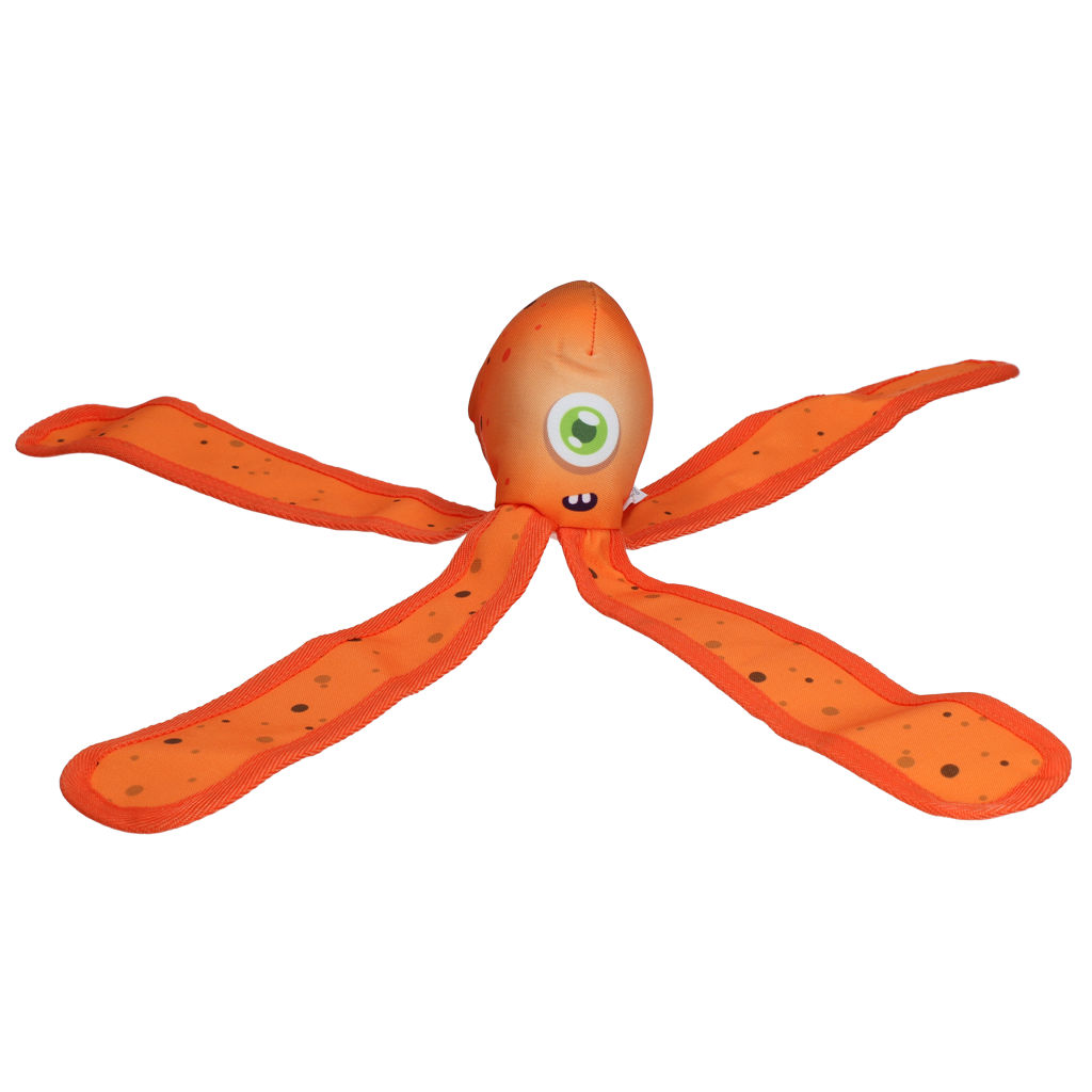 Dog Comets Alien Octo L Oranje