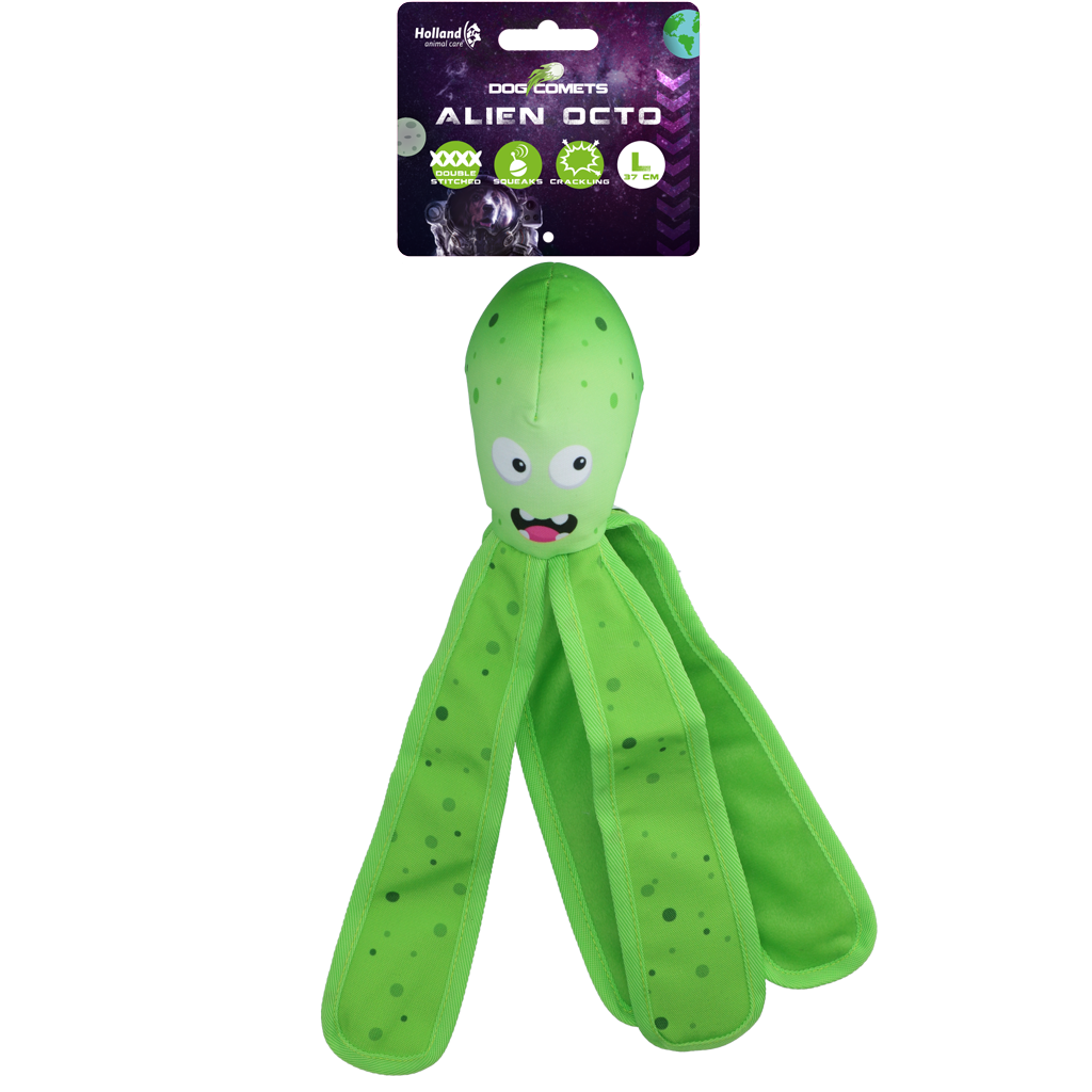 Dog Comets Alien Octo L Groen