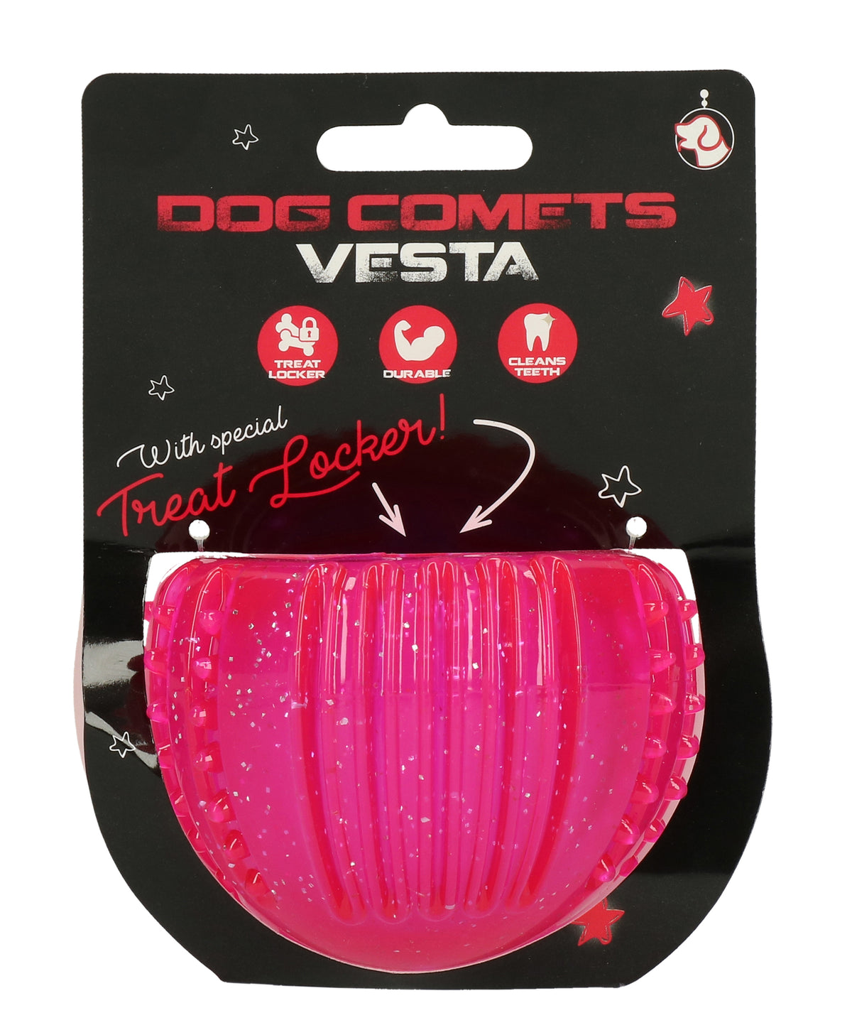 Dog Comets Treat Locker Roze