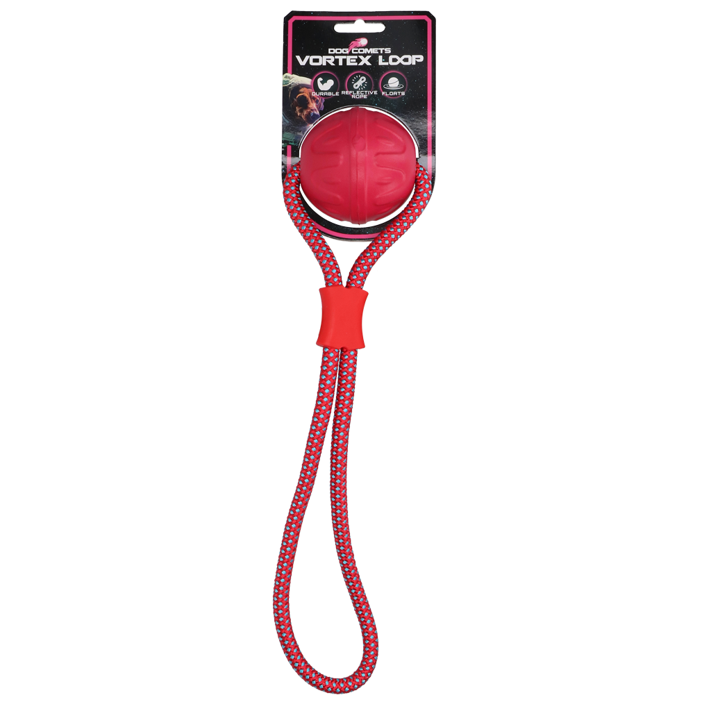 Dog Comets Vortex Loop Roze