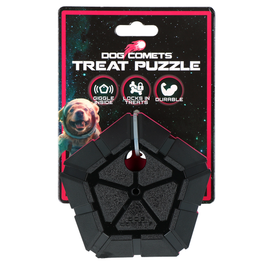 Dog Comets Treat Puzzle Roze