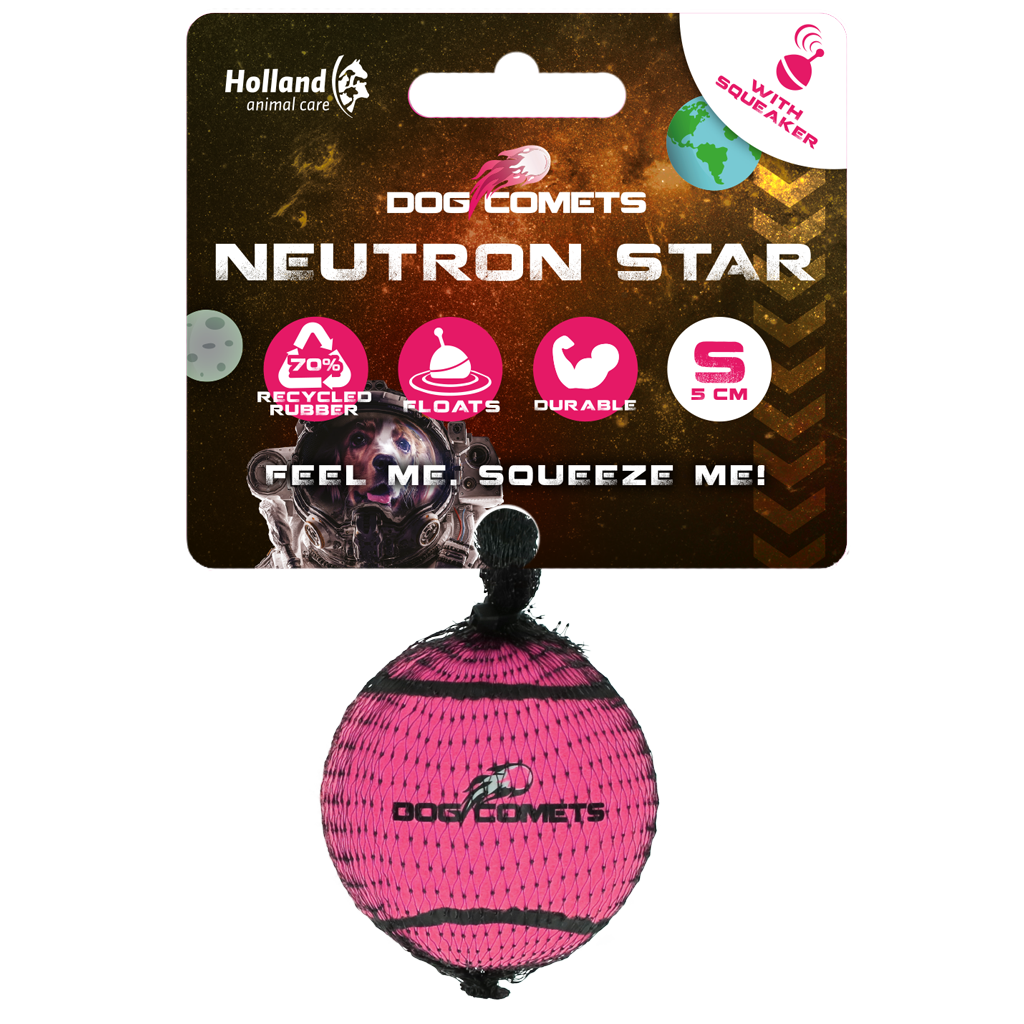 Dog Comets Tennisbal Met Pieper Neutron Star S Roze