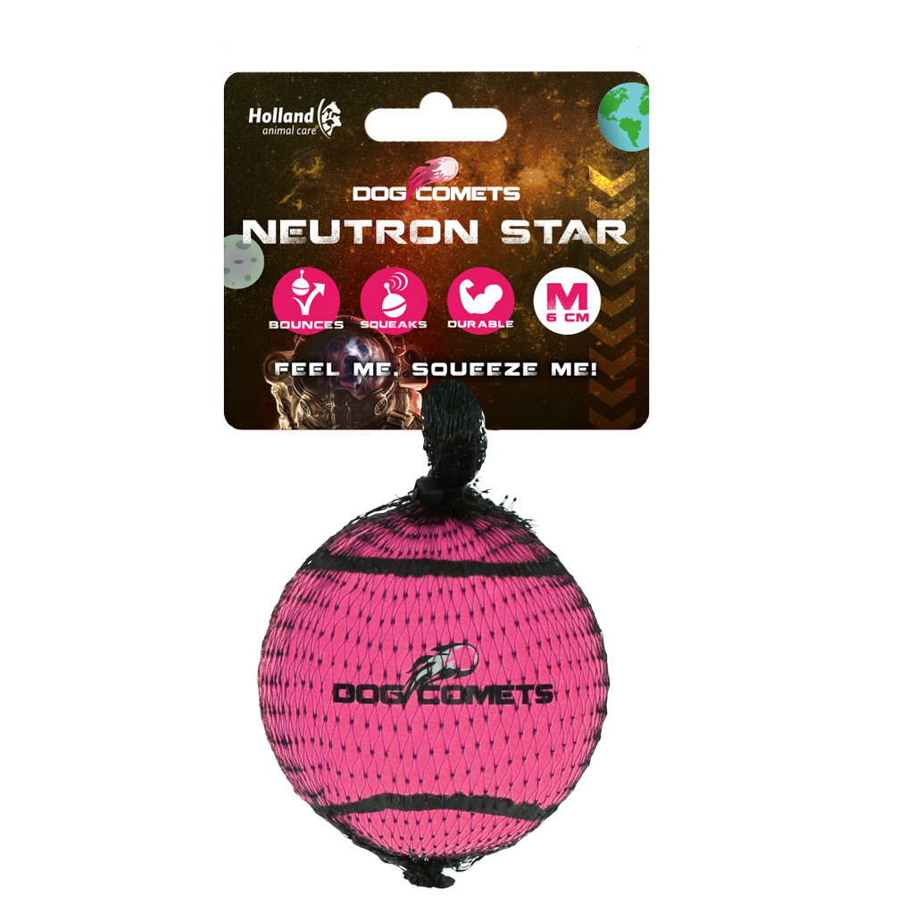 Dog Comets Tennisbal Met Pieper Neutron Star M Roze