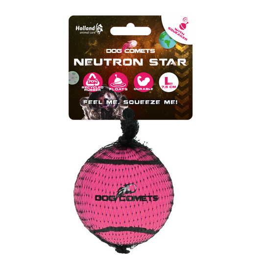Dog Comets Tennisbal Met Pieper Neutron Star L Roze