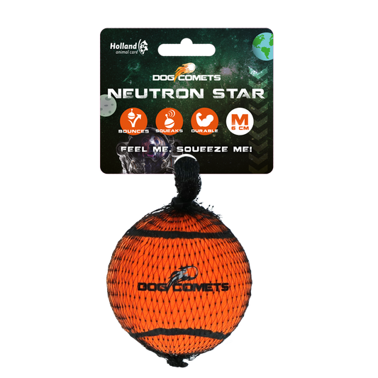 Dog Comets Tennisbal Met Pieper Neutron Star M Oranje