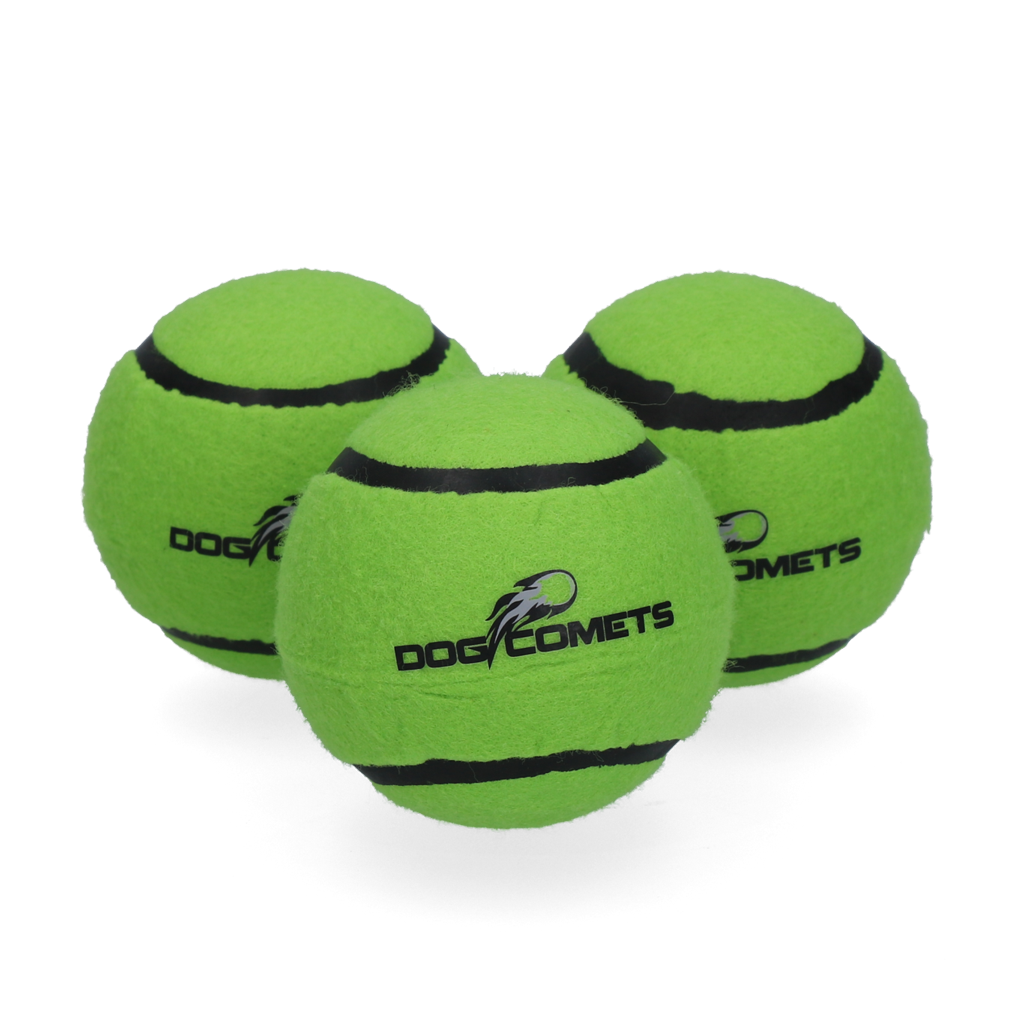 Dog Comets Tennisbal Met Pieper Neutron Star M Groen (3-pack)
