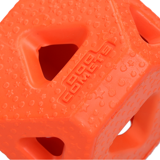 Dog Comets Treat Lock Cube Oranje